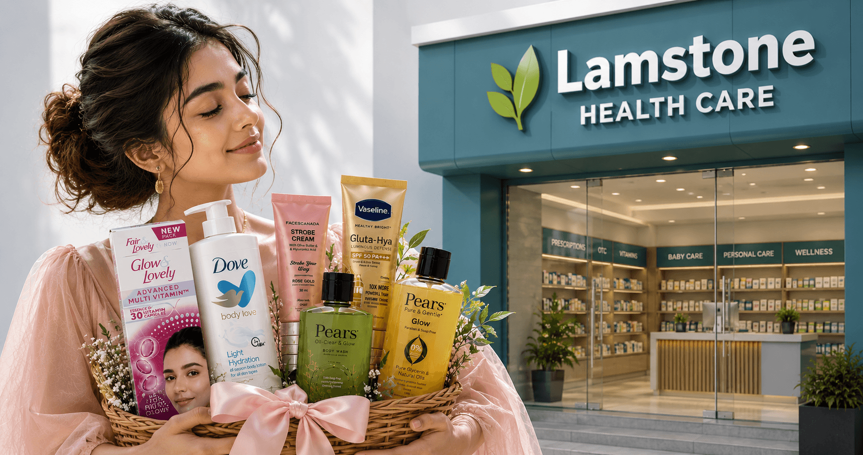 Lamstone Personal Care collection featuring daily body wellness essentials