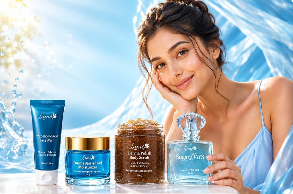 Lamé clinical skincare and luxury beauty collection